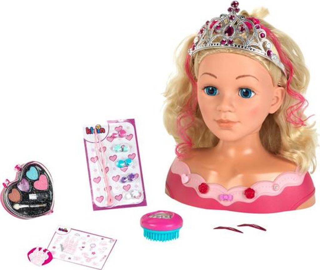 Besttoy - Schmink- und Frisierkopf - Emma - ca. 27 cm
