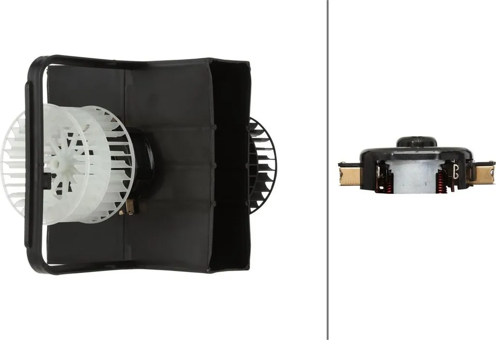 Ventilateur d'habitacle 24V pour MAN F90 - Solution Chauffage et Buée