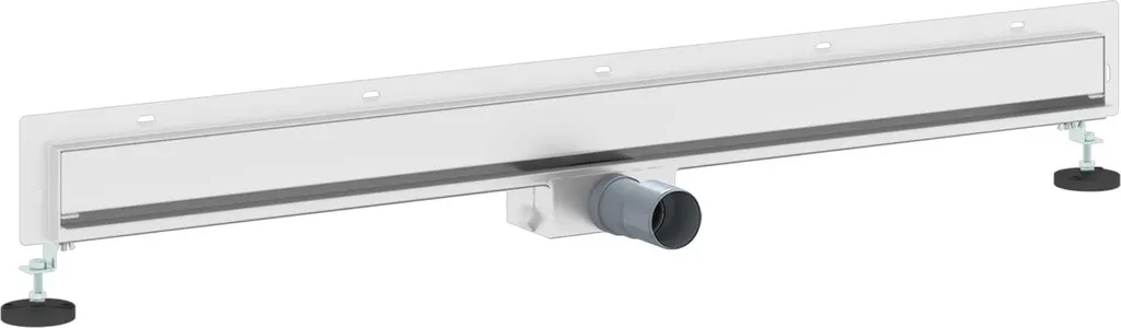 Scarico Doccia a Parete 100 cm vidaXL in Inox 304 Argento Elegante