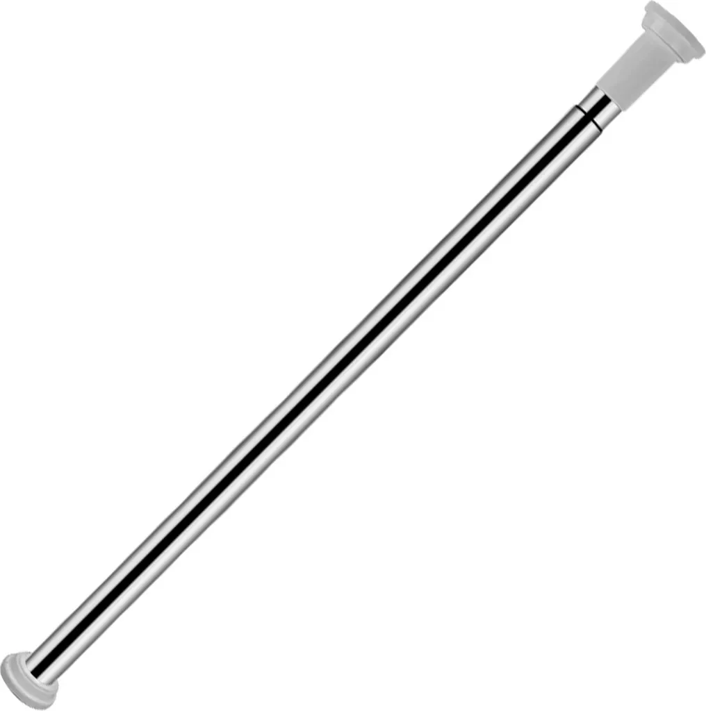 Asta Telescopica Aopunly 110-200cm Acciaio Inox | Tenda Doccia Senza Fori