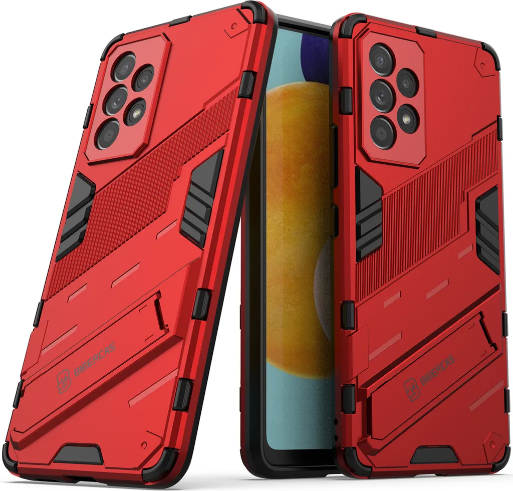 Custodia Rugged Samsung Galaxy A53 5G Rossa - Massima Protezione Outdoor