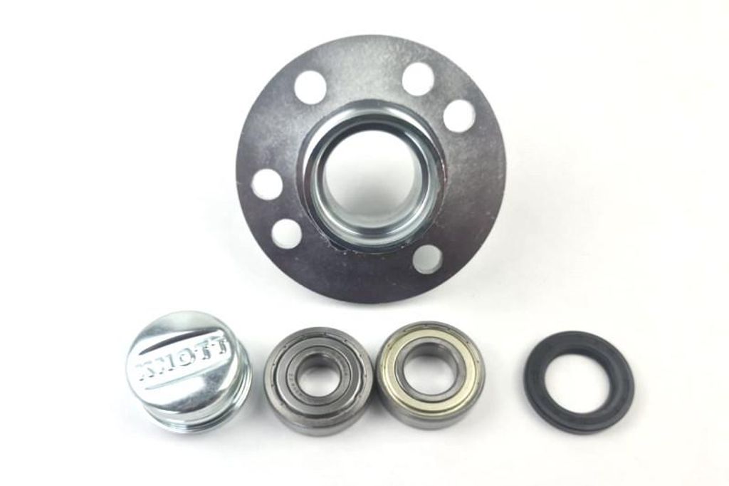 Mozzo ruota per rimorchio DDR a 3 e 4 fori zincato HP300 Immagine del prodotto 