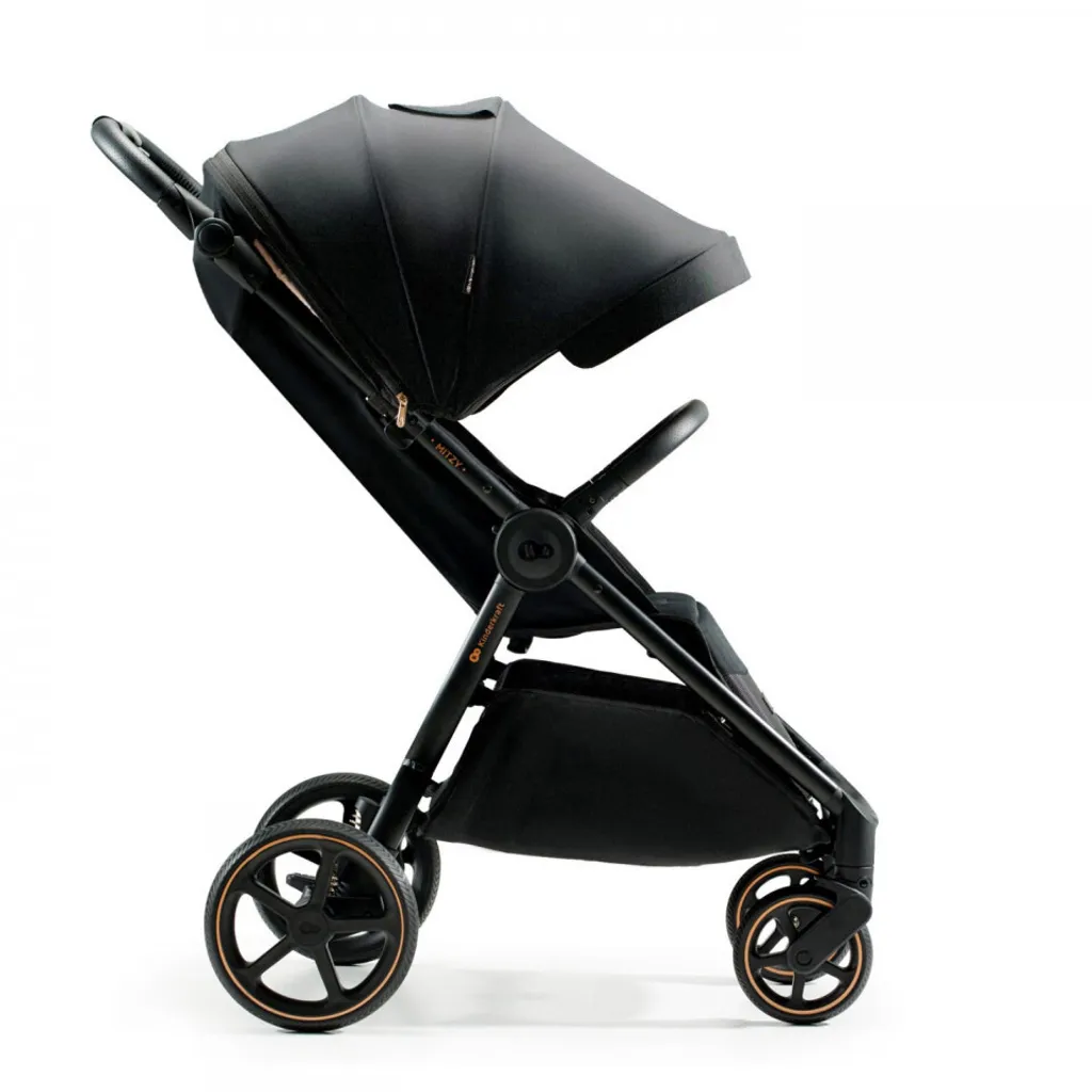 Poussette Mitzy Ink Noir Kinderkraft Select avec Pliage Rapide Compact - 3