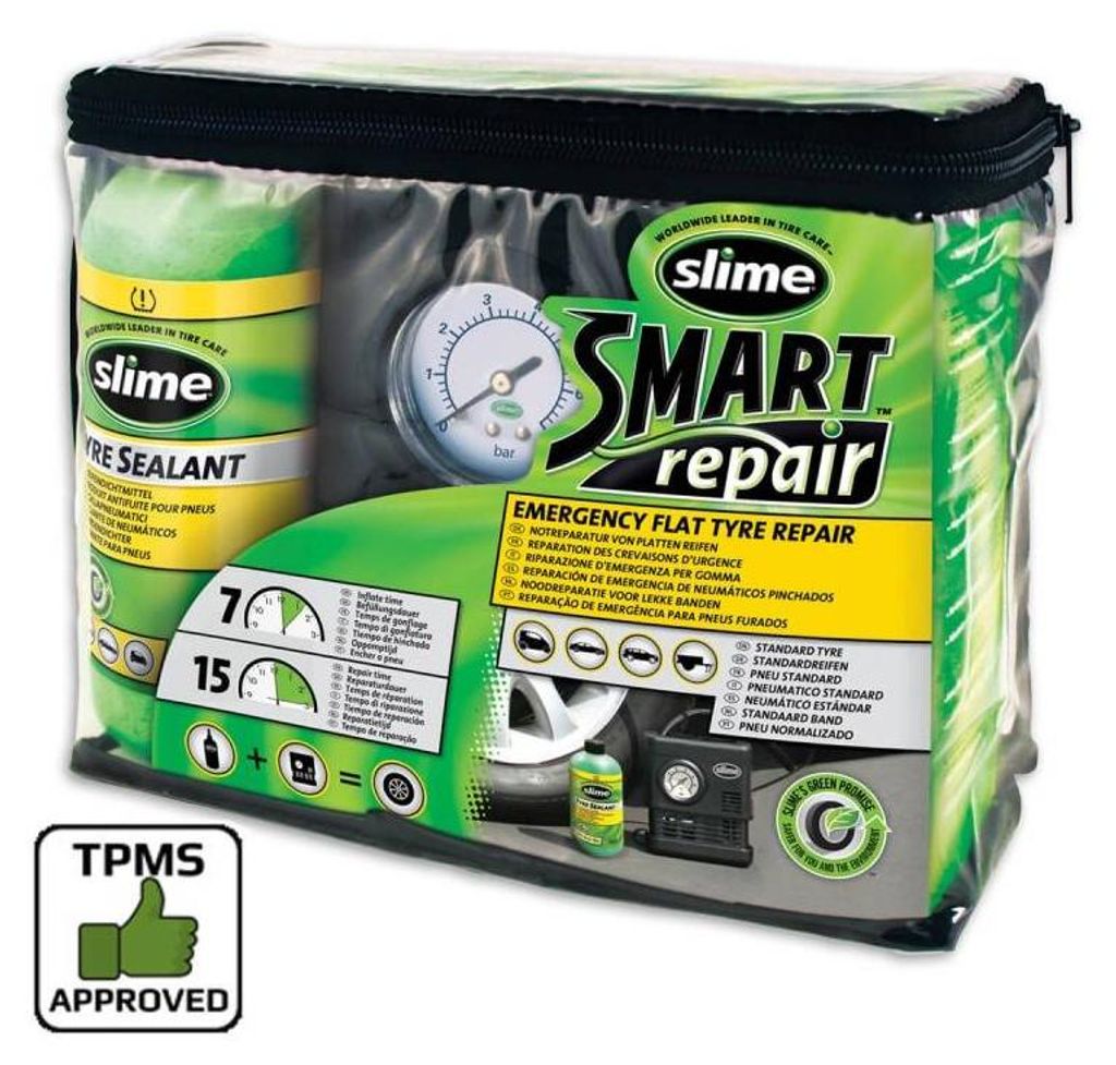 Slime Smart Repair Koło Zapasowe + Kompresor 12V Zdjęcie produktu 
