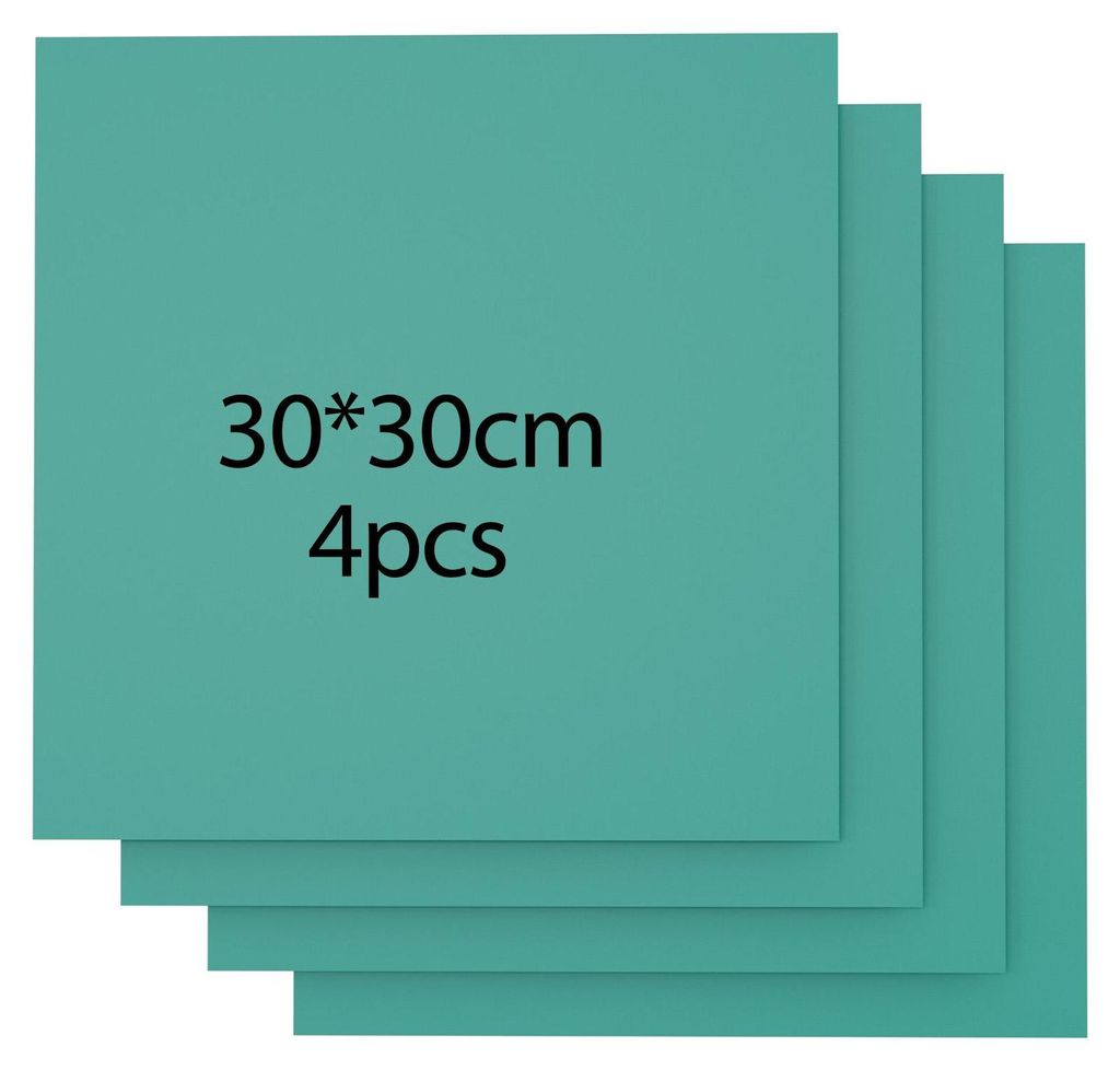 4 pièces de 3mm 30x30cm contreplaqué coloré sans vernis Image du produit 