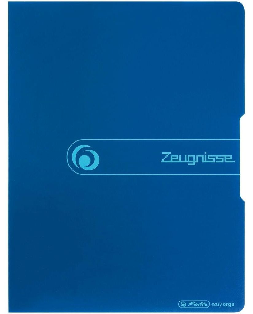 Herlitz Sichtbuch "Zeugnisse"      opak blau       20 Produktbild 