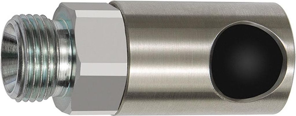 Riegler Druckknopf-Sicherheitskupplung NW 6, ISO 6150 C, ES, G 1/4 AG