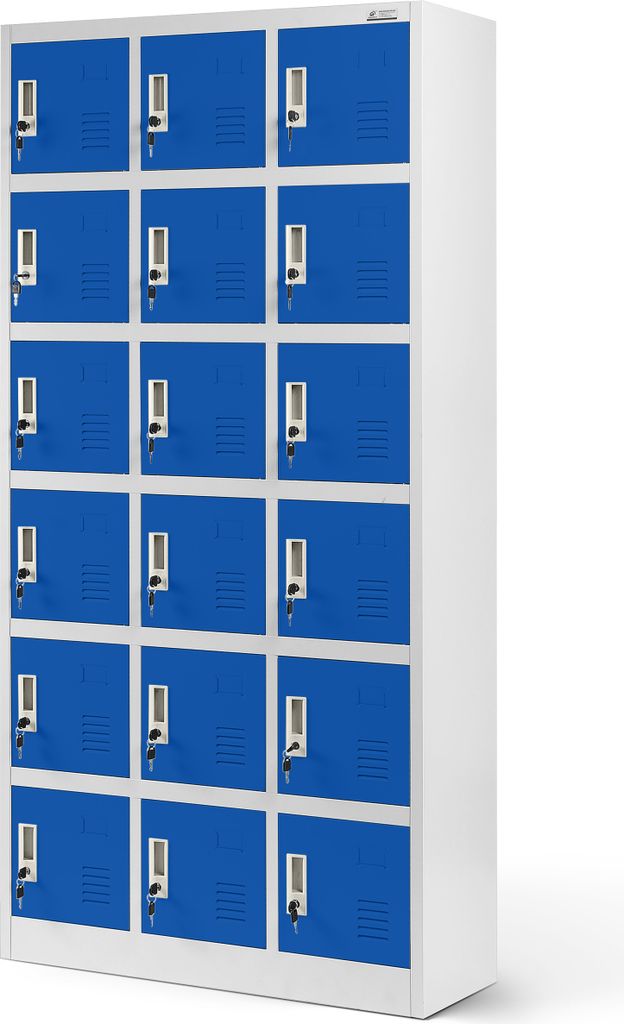 Umkleideschrank 3B6A Fächerschrank Schließfachschrank Produktbild 
