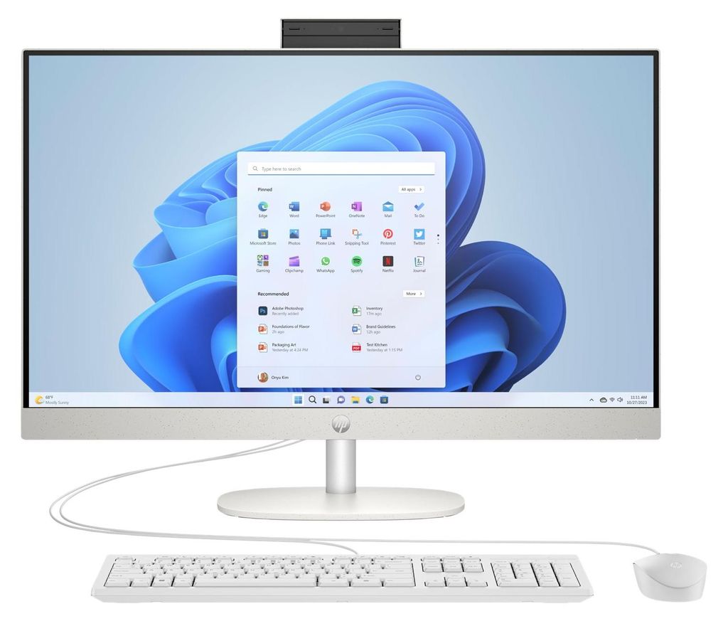 HP All-in-One PC 27-cr0106ng [68.5cm 27" FHD-Display Intel Image du produit 