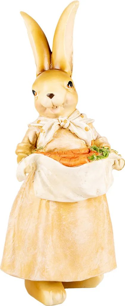 Figurine Lapin Incassable 26 cm Décoration Intérieure Durable et Stable