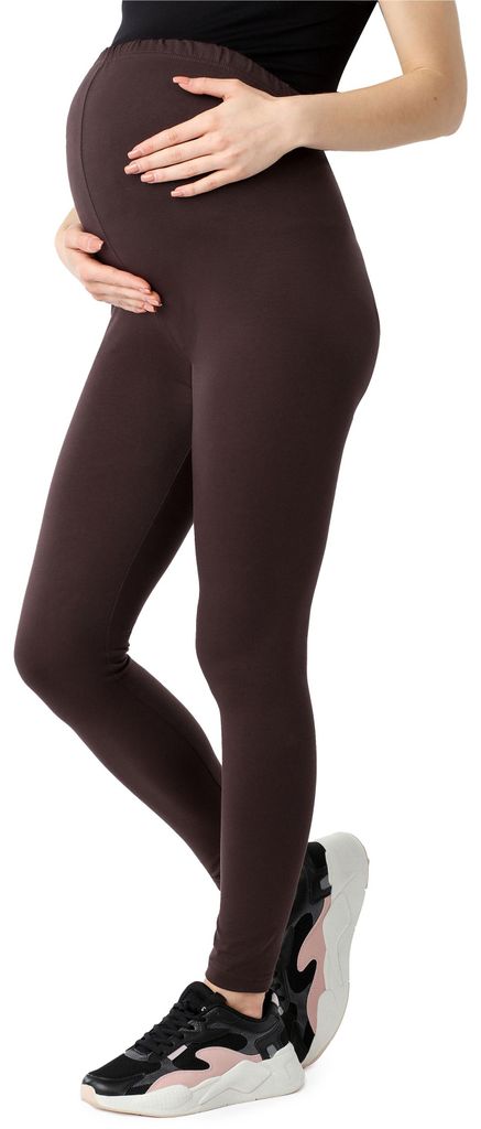 Be Mammy Damen Lange Umstandsleggings aus Baumwolle Produktbild 