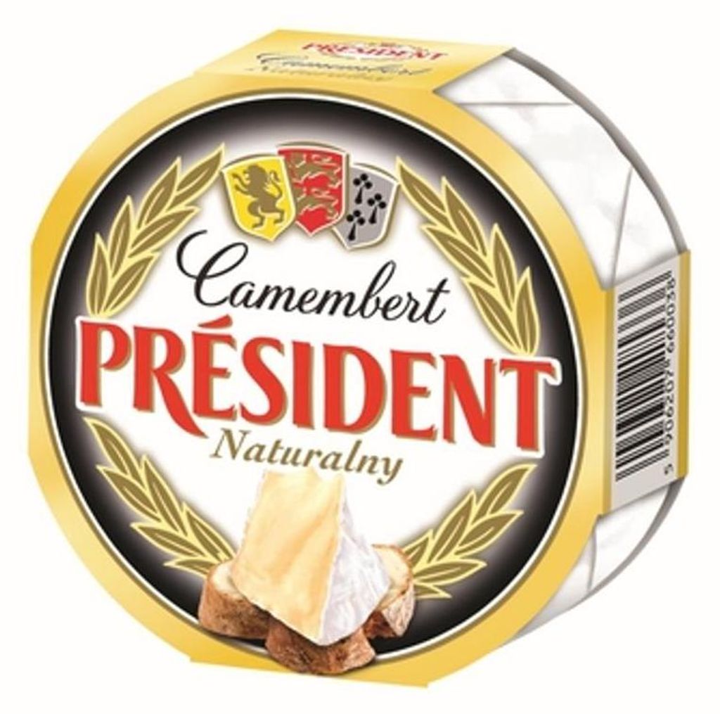 Ser Camembert President Naturalny 120 g Zdjęcie produktu 