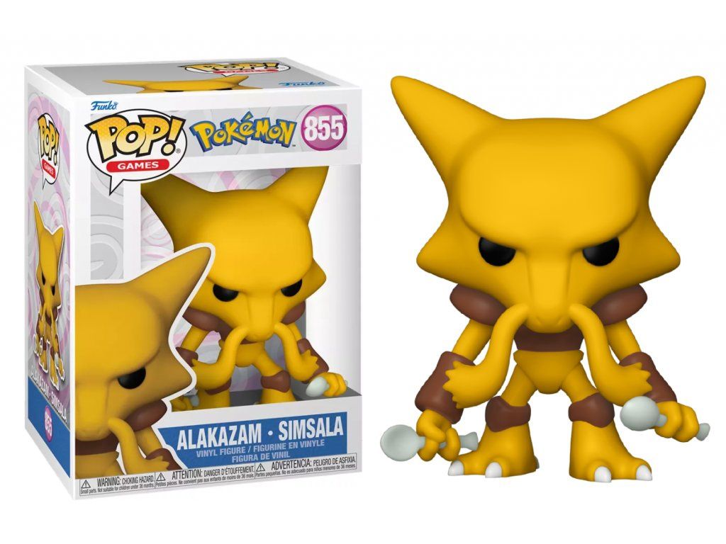 Funko Pop! Games Pokémon Alakazam 855 Obrázek produktu 