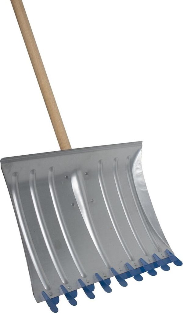 Löffert Stiele Schneeschieber, Alu m. Kufenführung, 45 cm