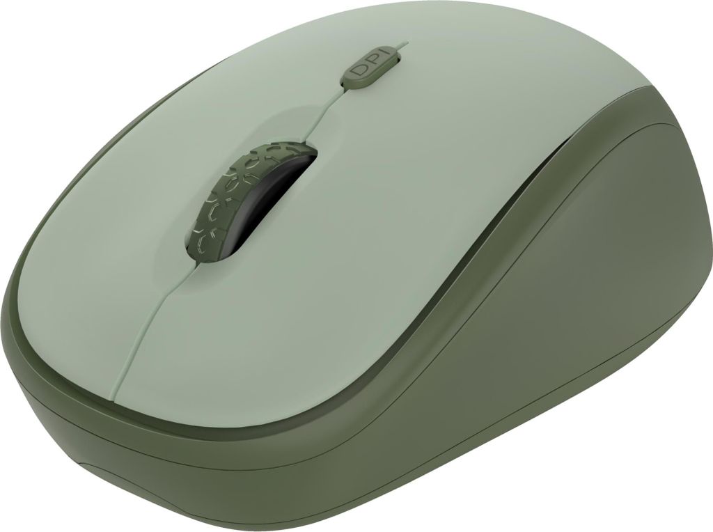 A product shot of a wireless mouse.