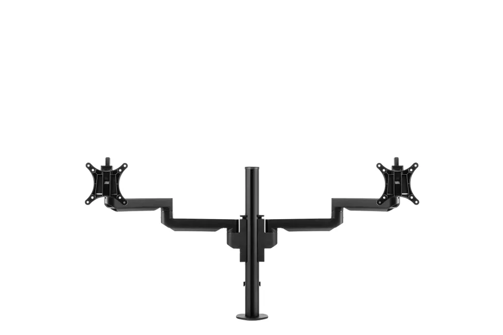 Fini le mal de dos : Support Double Écran Ergonomique Filex Galaxy Noir