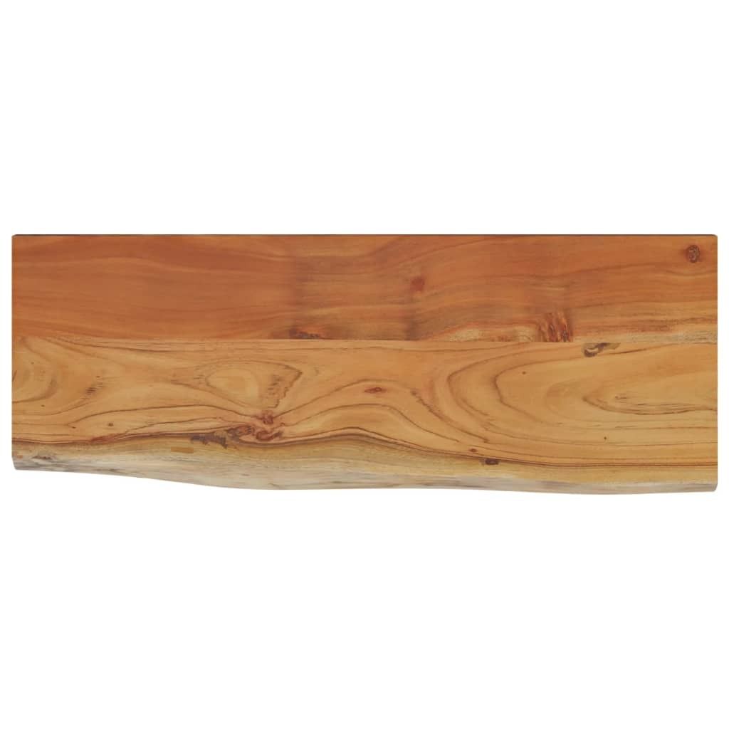 vidaXL Wandregal 50x20x2,5 cm Rechteckig Massivholz Akazie Produktbild 