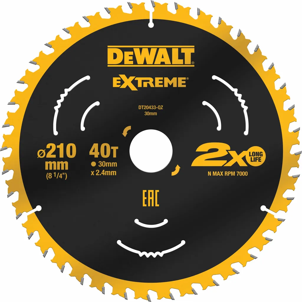Recensione e Vendita: Lama DEWALT 210mm 40WZ - Il Top per il Legno