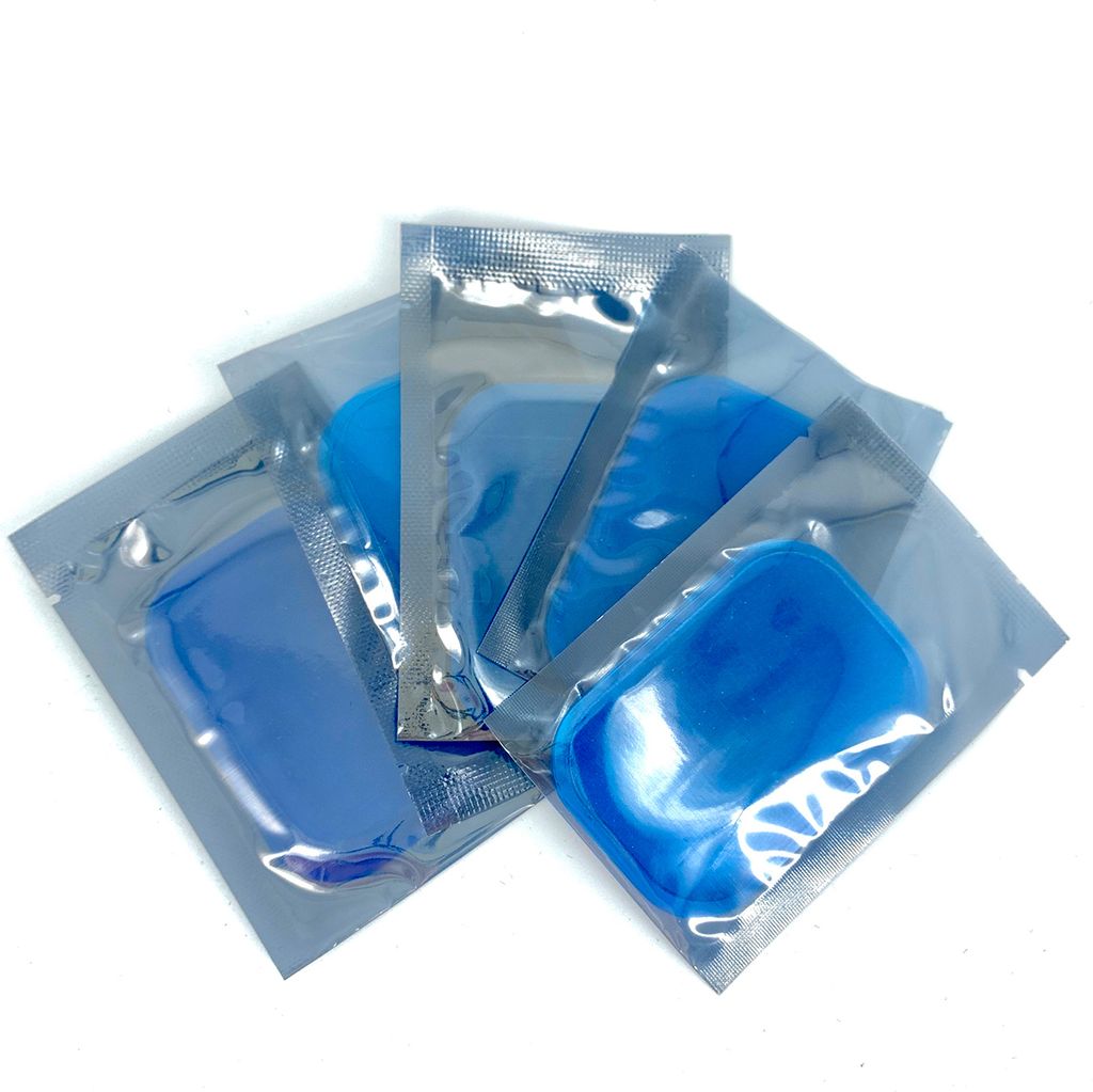 INF Ersatz-Gelpads für Muskelstimulator 10er-Pack Produktbild 