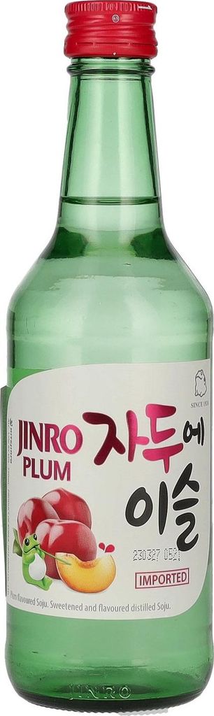 Jinro Soju Plum Pflaumengeschmack 13% Alk. 360ml Produktbild 