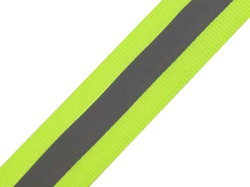 5m Reflektorband,25mm reflektierend neongelb