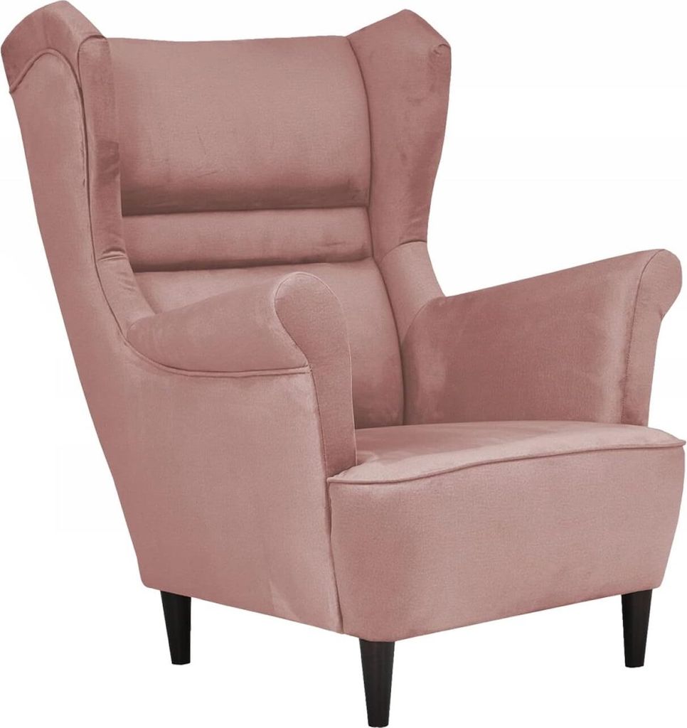 Family Meble Ohrensessel Zoja Relaxsessel Skandinavisch Bequemer Sessel Loungesessel Fernsehsessel Für Wohnzimmer Schlafzimmer Büro (MONOLITH 63)