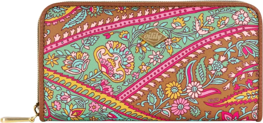 Sogna con Oilily Zoey Green Moss - Portafoglio d'Arte e Colore