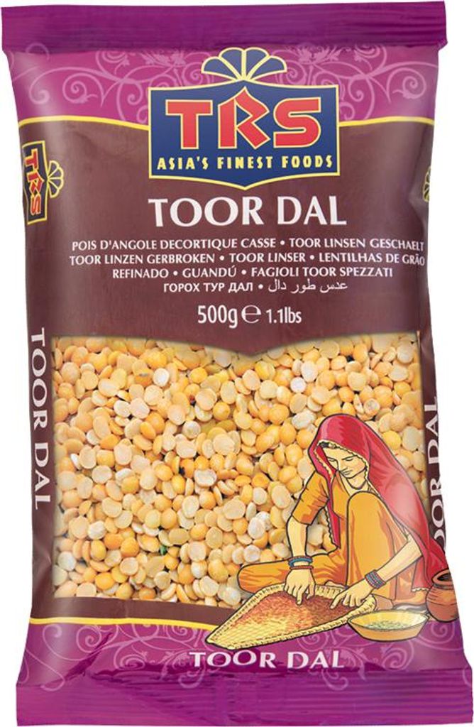 Erbsen TRS Toor Dal | gelbe Spalterbsen | für indische Produktbild 