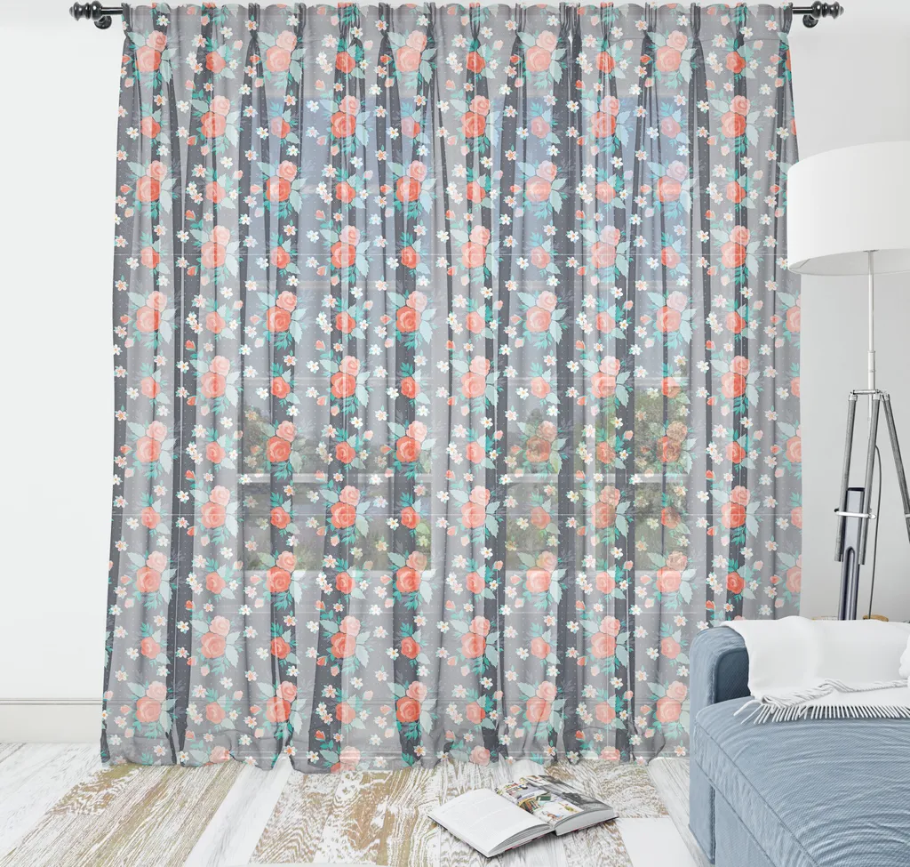 Arazzo Estetico Rose Indaco ABAKUHAUS 210x274 - Vibes Floreali