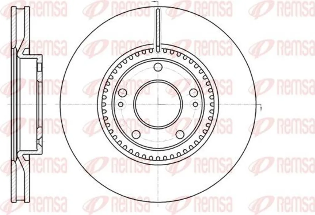 Disque de frein avant pour Hyundai i30 i40 Tucson et Kia Sportage