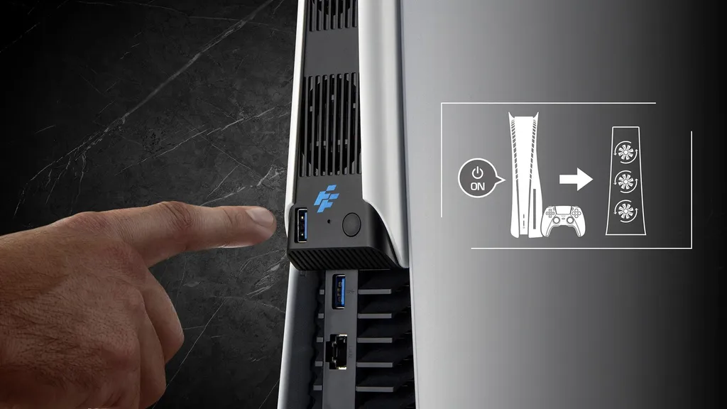 Système de Refroidissement Rapide PS5 P701 avec Installation Facile - 6