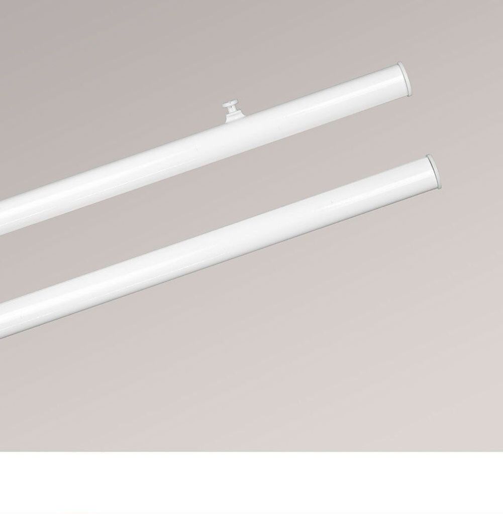 LYSEL Schiebegardine Klemmleisten Set für oben und unten Breite: 60cm Höhe: 2cm