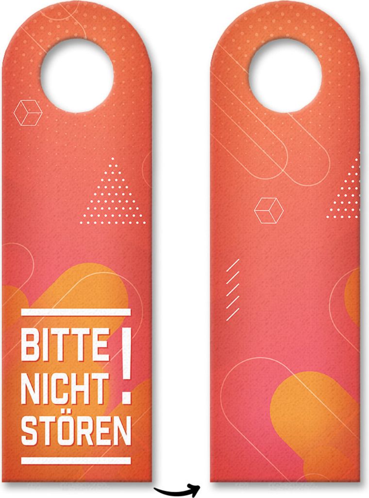 3x Bitte nicht stören! Türhänger Türanhänger Türschild Schild an der Türklinke