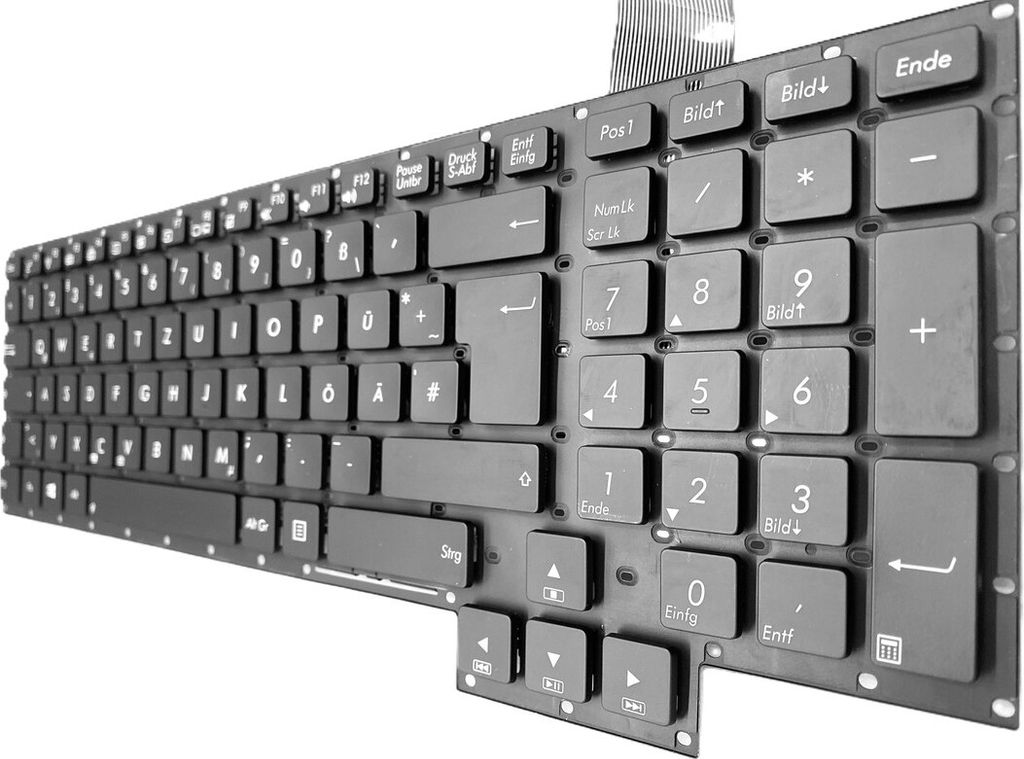 Deutsche -Tastatur Keyboard kompatibel für Asus G750JM