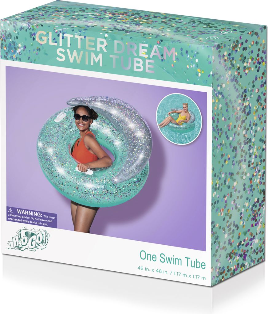 Bestway Plavecký kruh "Glitter Dream" Ø 117 cm Obrázok produktu 