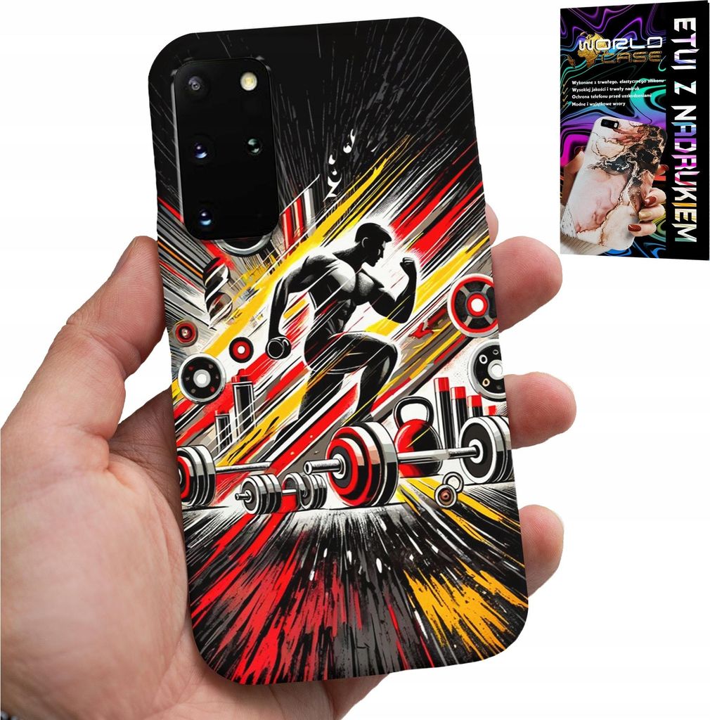 Fall Für Samsung Galaxy S20 Plus - Fitness-Studio Bodybuilding Hanteln Fitness