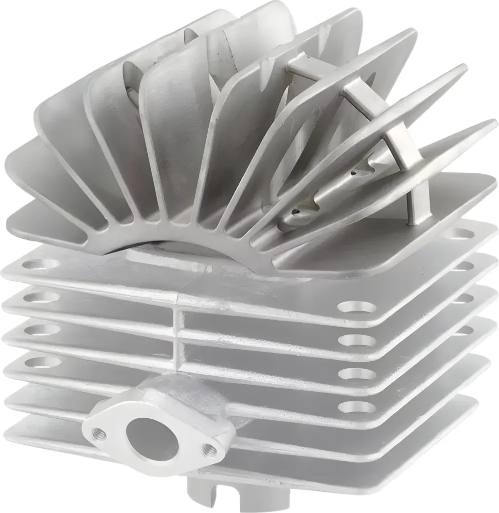 Tête de cylindre Simson Venandi style éventail brute pour filetage long