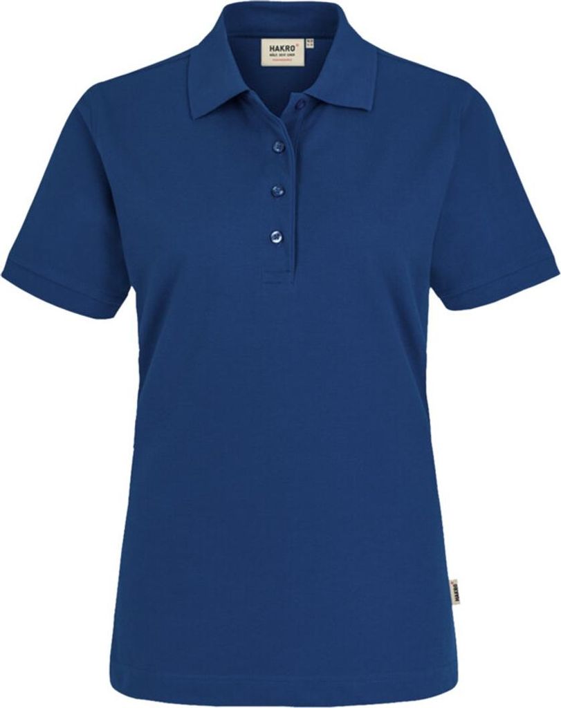 HAKRO Damen Poloshirt Mikralinar 216, ultramarinblau, XS