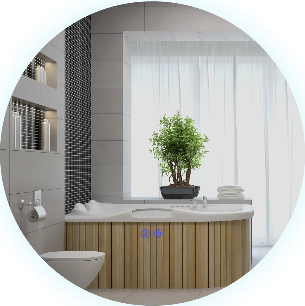 Specchio Bagno kleankin LED 3 Colori: Il Must-Have per il Make-up