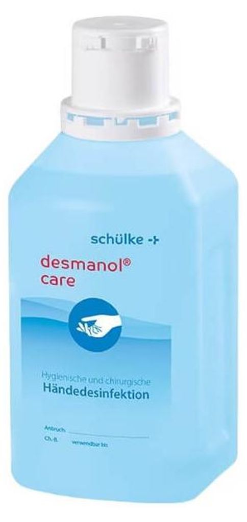 Schülke desmanol care 3 x 500 ml alkoholová dezinfekčná Obrázok produktu 