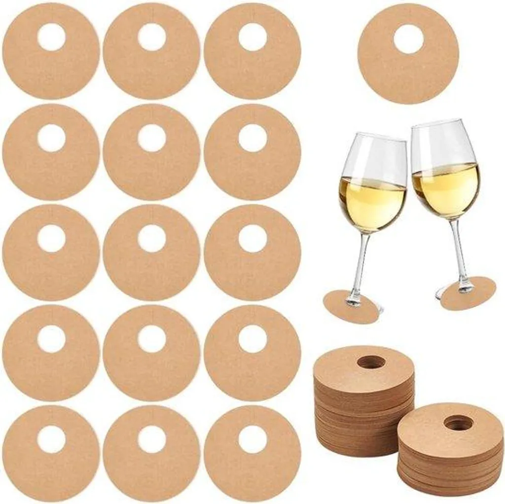 Identificateurs de verres à vin pour mariages et soirées privées