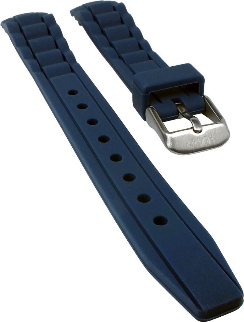 s.Oliver Uhrenarmband | Silikon weich petrolblau 14mm für SO-2590-PQ