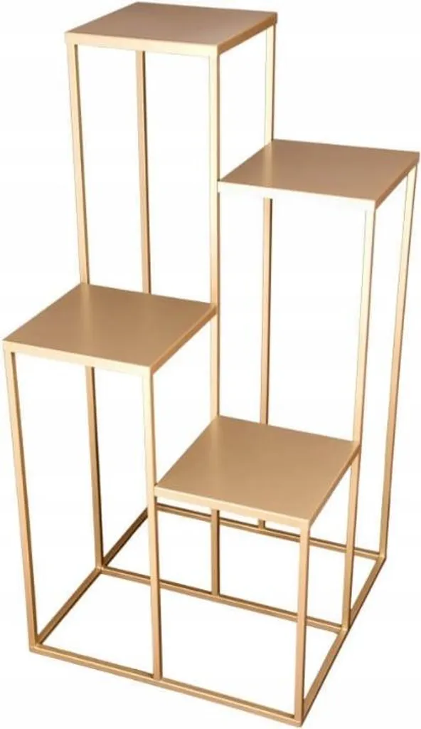 Porte-fleurs Loft GOLDEN SIMPLE 12 100/K-12-4K-100Z - Support Métal Or