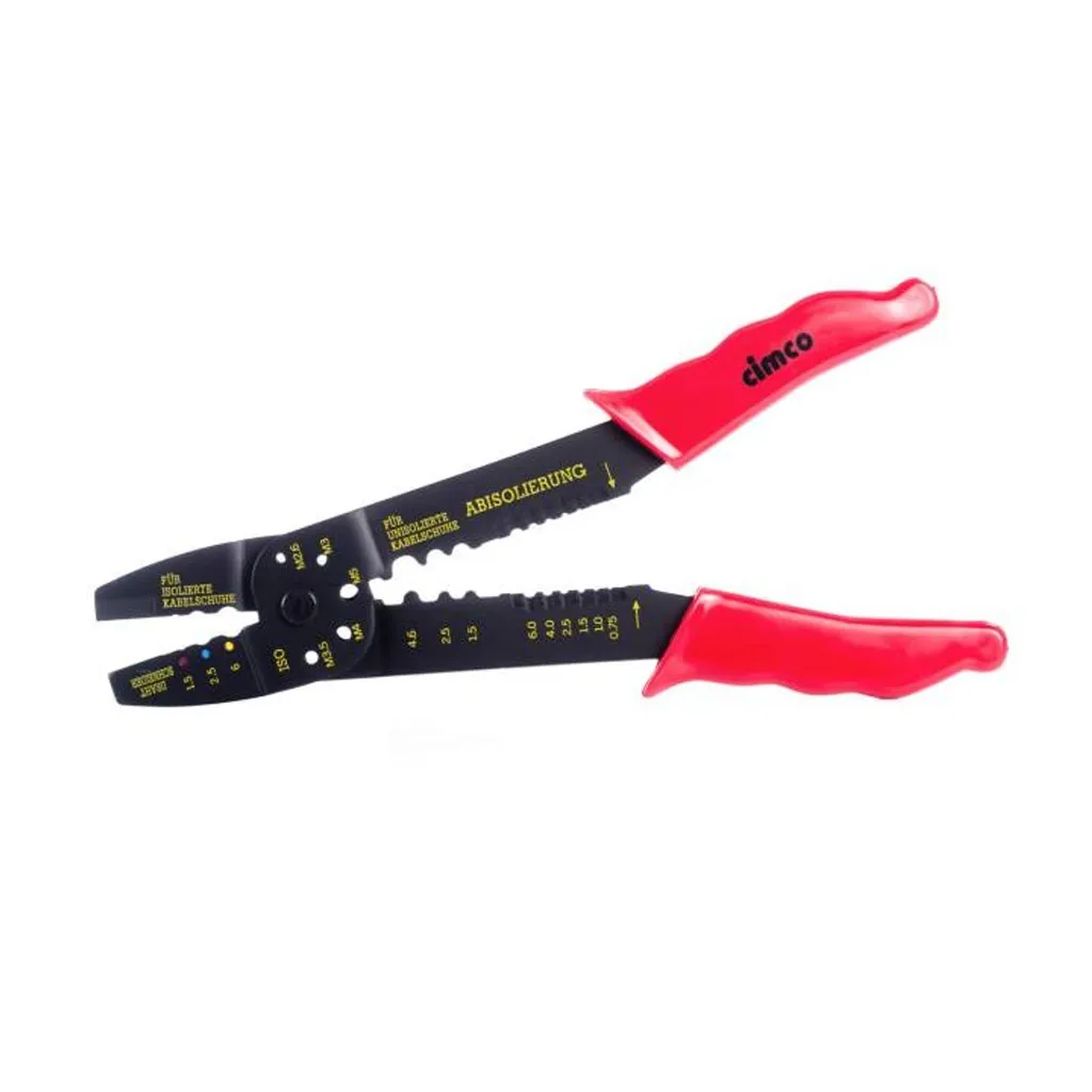 Pince à sertir pour installation électrique 0,5 à 6 mm² Cimco 101892 - 3