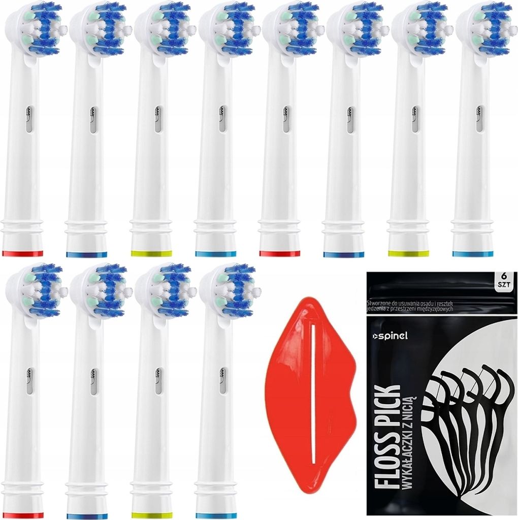Oral-B Aufsteckbürsten Zahnbürstenköpfe 12er Set Ersatzaufsätze Universal