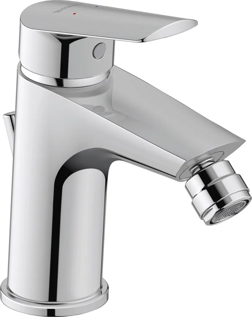 Duravit No.1 Mitigeur de bidet, avec garniture découlement, saillie 123mm, N12400001010, N12400001010