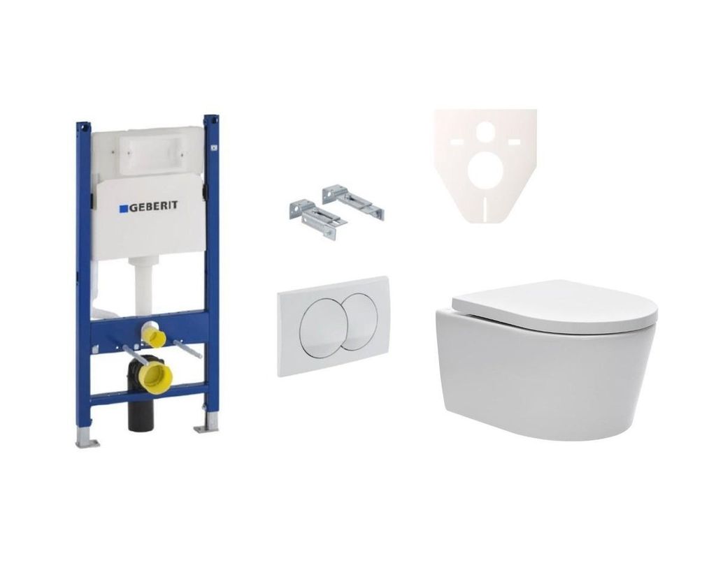 Cenově zvýhodněný závěsný WC set Geberit do lehkých stěn / Obrázek produktu 