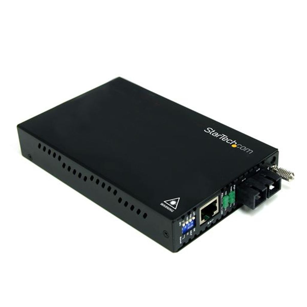 StarTech.com ET90110SC2 Netzwerk Medienkonverter 200 Mbit/s 1310 nm Multi-Modus Schwarz