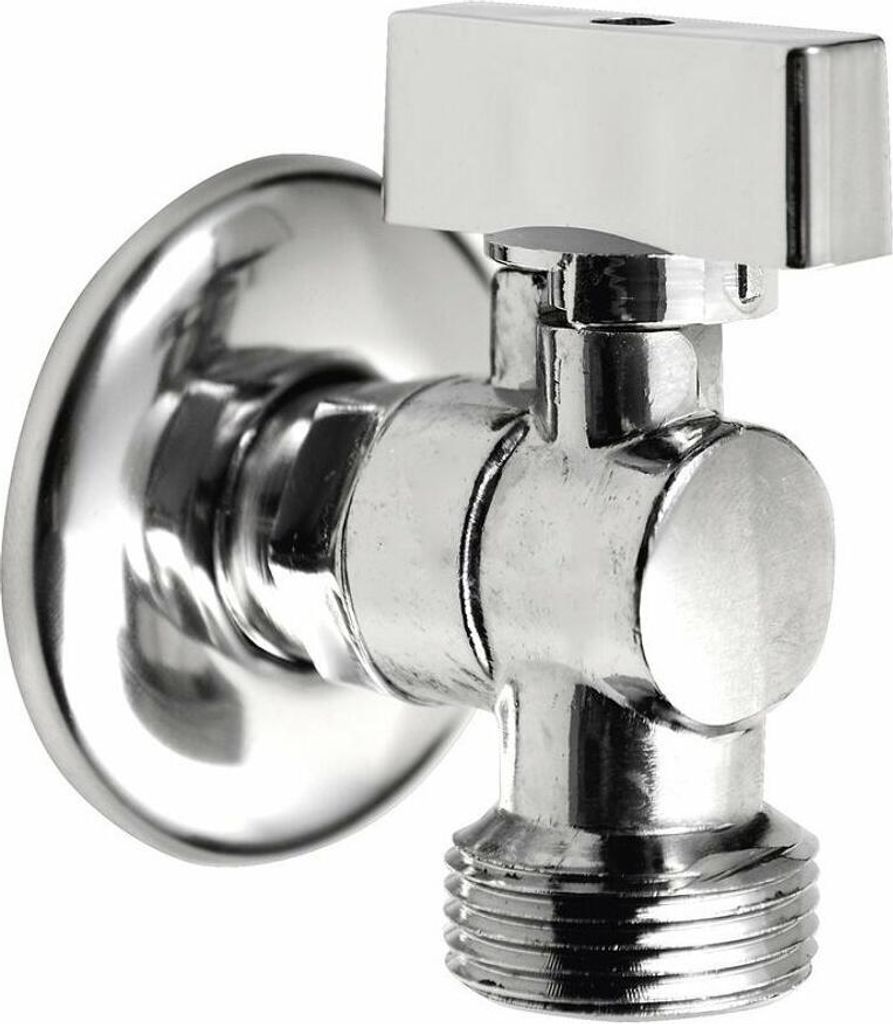 Valvole ad angolo Aqualine - Valvola a sfera per lavatrice Immagine del prodotto 
