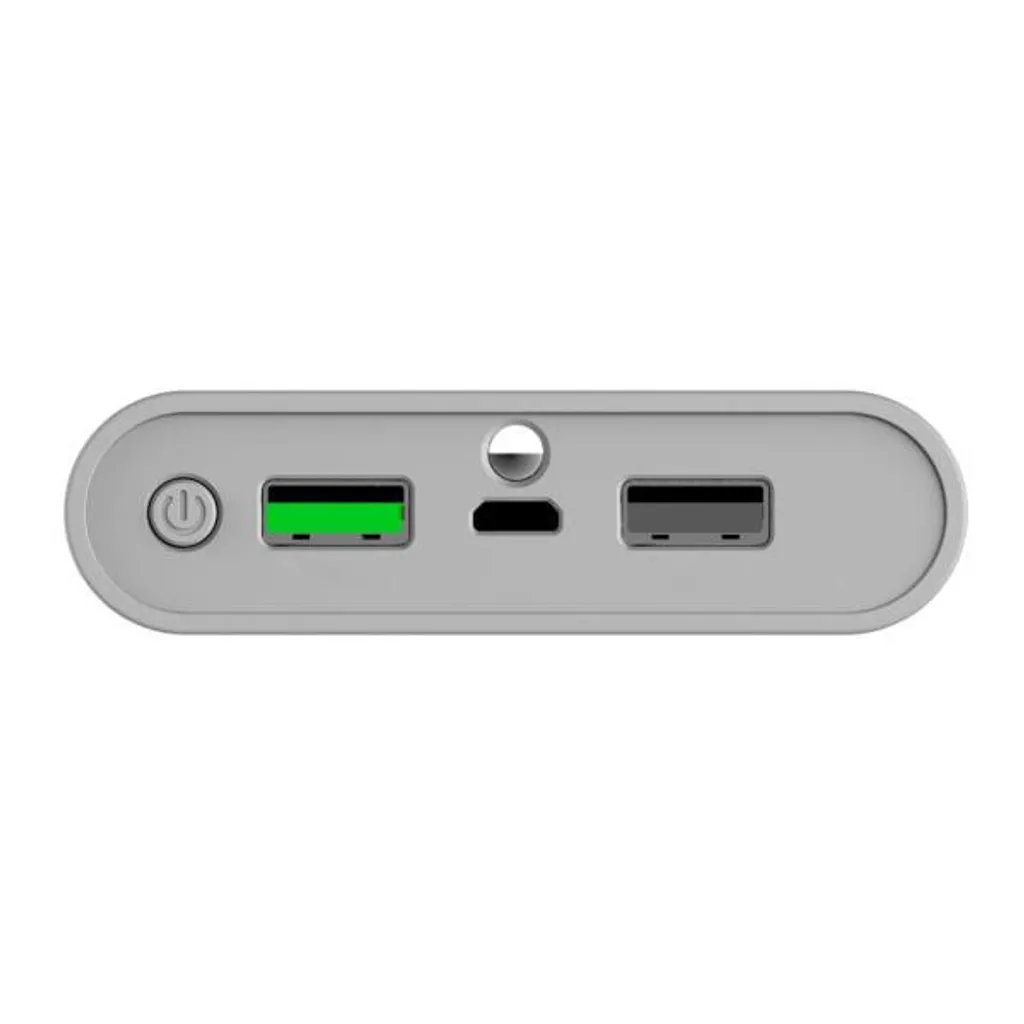 Celly PBD10000BK Chargeur Portable 10000 mAh avec Batterie Li-Ion Noire